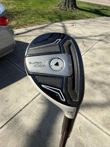 Adams Idea Super LS 3 Hybrid 19 Kuro Kage 80 Regular Flex 40.75 +HC NICE