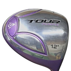 Dunlop Tour Purple Driver 12* RH Women's Graphite 43" Original Grip Nice HC
