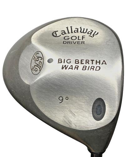 Callaway Big Bertha War Bird Driver 9 RH RCH 96 Regular Graphite 43.5 Stock Grip