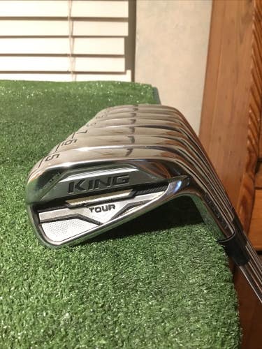 Cobra King Tour MIM Irons Set (5-PW-GW) Regular NS PRO 950GH Steel Shafts