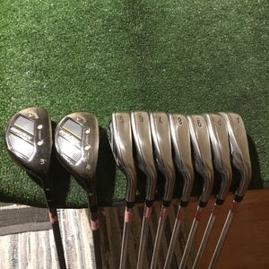 Callaway Mavrik Irons/Hybrids Set (3H, 4H, 5-PW-GW) Stiff KBS MAX 80 Steel READ