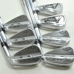 Callaway Apex 21/Apex Pro 21 Combo 5-PW,AW Iron Set RH Stiff Flex Steel # 211038