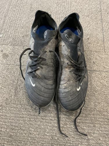 Used Nike FLY KNIT Soccer Cleats Black Senior 7.5 11614-S000232759