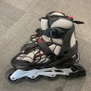 Used Schwinn ABEC 7 ADJUSTABLE Junior Rec Fitness Skates Black Adjustable 11614-S000232754