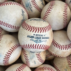 Rawlings Official Major League Baseballs 60 Pack (Used) (5 Dozen)