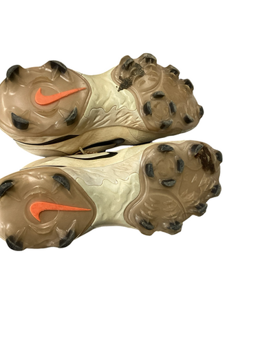 Used Nike REACT BB/SB Cleats Black And Tan Youth 08.0 11613-S000178637