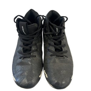 Used Rawlings Jr FB Cleats Black Junior 06 11850-S000023702