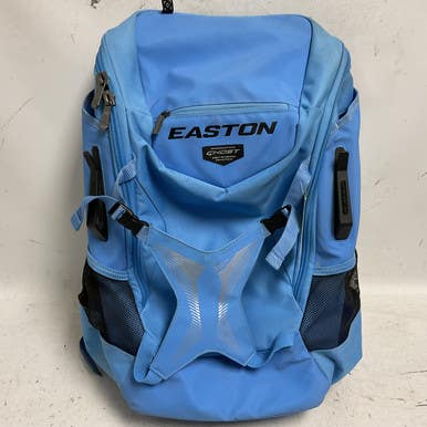 Used Easton GHOST NX FASTPITCH BB/SB Player Backpack Carolina Blue 11855-S000200473