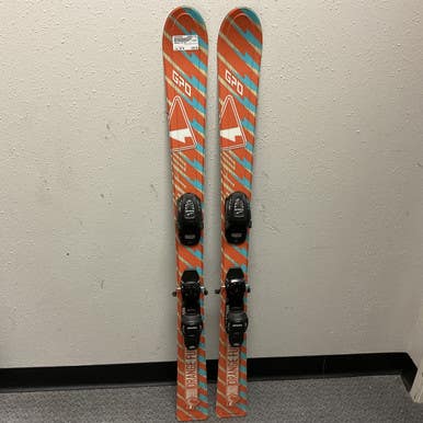Used ORANGE FUN GPO Boys DH Ski/Binding Orange 120 cm 11855-S000200466