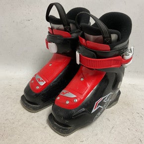 Used Nordica FIREARROW T1 Boys DH Ski Boot Black And Red 175 MP - Y11 11855-S000200454