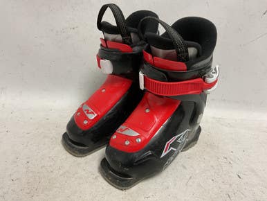 Used Nordica FIREARROW T1 Boys DH Ski Boot Black And Red 175 MP - Y11 11855-S000200454