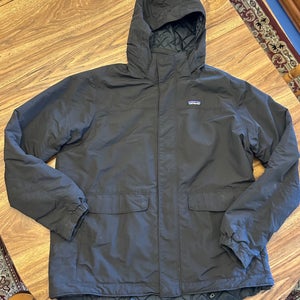 Men's Black Isthmus Patagonia Jacket XXL (Used)