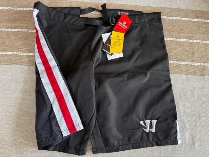 Chicago Blackhawks Black Large Warrior Dynasty Pant Shell Pro Stock (New)