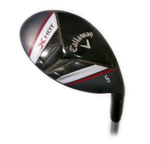 Callaway X Hot 25* 5 Hybrid/Rescue Graphite Project X PXV Regular Flex