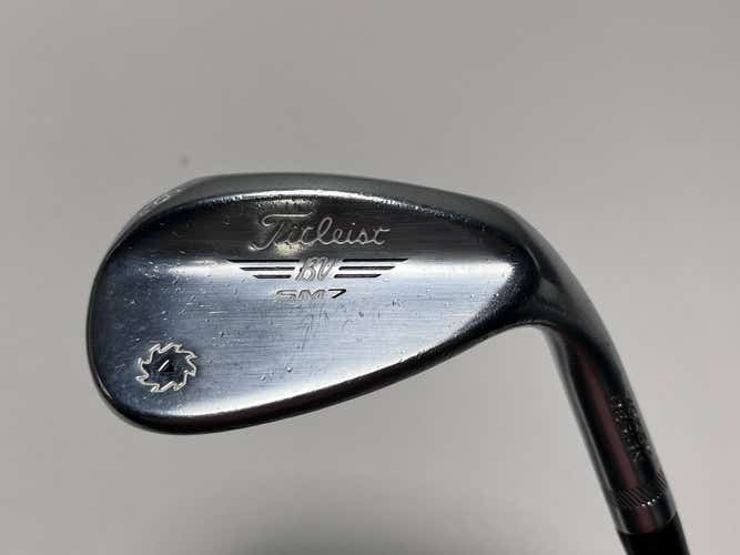 Titleist Vokey SM7 Tour Chrome Wedge 56* 8 Bounce M-Grind Wedge Steel Mens RH