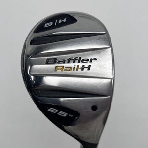 Cobra Baffler Rail H 5 Hybrid 25* UST Tour Force 65 Platinum 65g Stiff RH