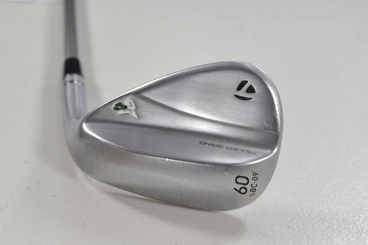 TaylorMade Milled Grind 4 Satin 60*-09 Wedge Senior Flex RH 50g Graphite #213371