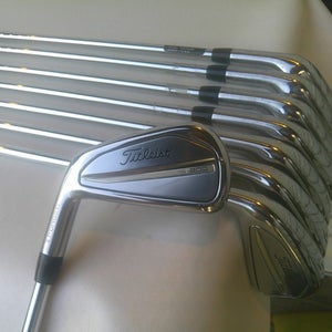 Titleist T200 Forged (4i-PW, 48*) Iron Set w/ True Temper AMT Black S300 Stiff