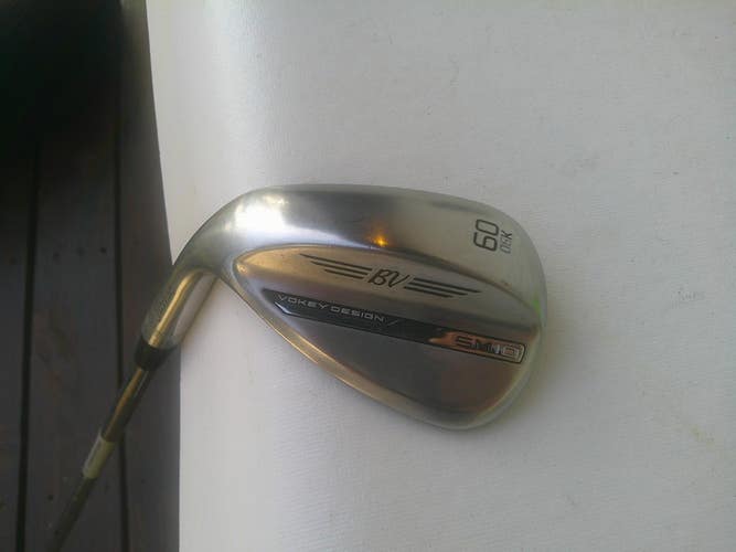 Titleist BV SM10 Tour Chrome 60.06K* Lob Wedge w/ Wedge Flex Shaft