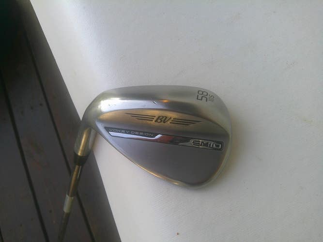 Titleist BV SM10 Tour Chrome 58.10S* Lob Wedge w/ Wedge Flex Shaft