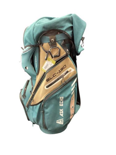 Used ASK ECHO 15 HOLE BAG Mens Cart Bag Carolina Blue 11846-S000101750