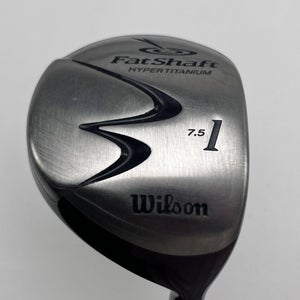 Wilson Fat Shaft Driver 7.5* Grafalloy ProLite FatShaft 480 Stiff RH