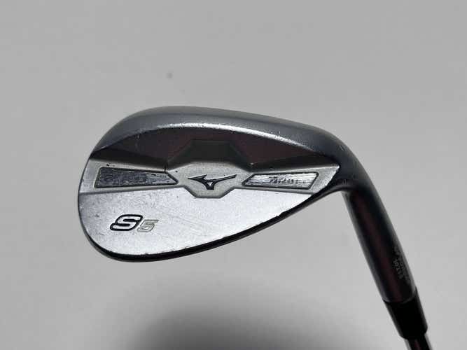 Mizuno S5 White Satin Wedge 60* 10 Bounce True Temper Dynamic Gold Steel Mens RH