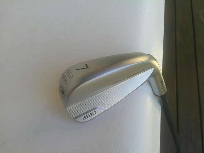 PING i530 Forged Green Dot Demo/Fitting 7-Iron w/ ALTA CB AWT Stiff Flex Shaft
