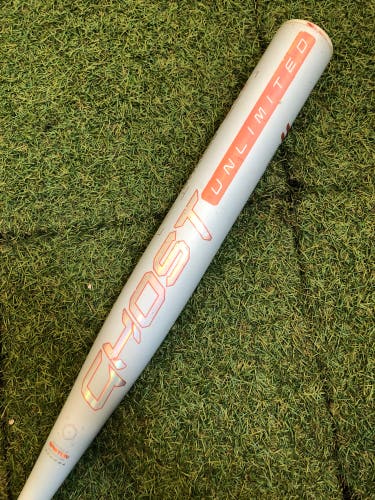 CRACKED 2025 Easton Ghost Unlimited Composite Bat (-11) Composite 21 oz 32" (Used)