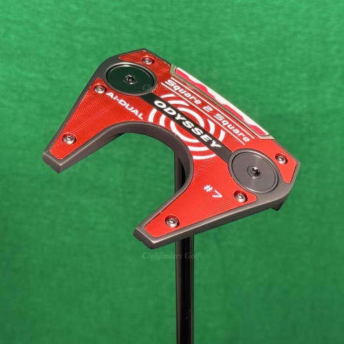 Odyssey 2026 Ai-DUAL Square 2 Square #7 35" Center-Shaft Putter SL120 w/ HC