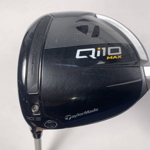 TaylorMade Qi10 MAX Driver 10.5* Clear 3.6 64g Extra Stiff LH Midsize Grip