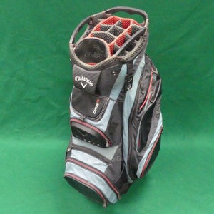 Callaway ORG 15 Black/Light Blue/Red Golf Cart Bag (No Raincover)