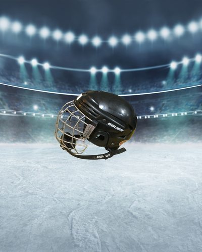 Bauer 2100 Medium Black Helmet