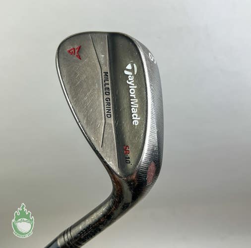 Right Handed TaylorMade Milled Grind SB Wedge 60*-10 Wedge Flex Steel Golf Club