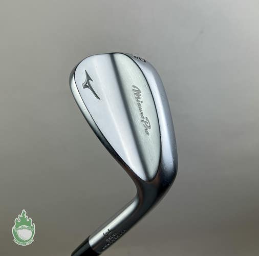 Used RH Mizuno T-1 White Satin S Grind Wedge 50*-08 S400 Stiff Steel Golf Club