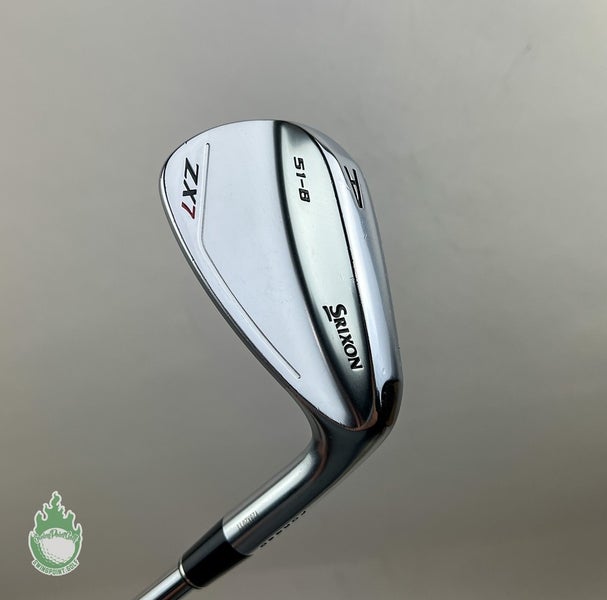 Used Right Handed Srixon ZX7 Forged A Wedge S300 Stiff Flex Steel Golf Club
