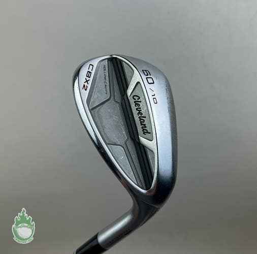 Used Right Handed Cleveland CBX2 Wedge 60*-10 115g Wedge Flex Steel Golf Club