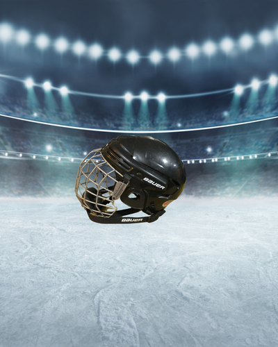 Bauer 2100 Medium Black Helmet