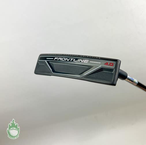Used Right Handed Cleveland Golf Frontline 4.0 35" Black Steel Putter Club