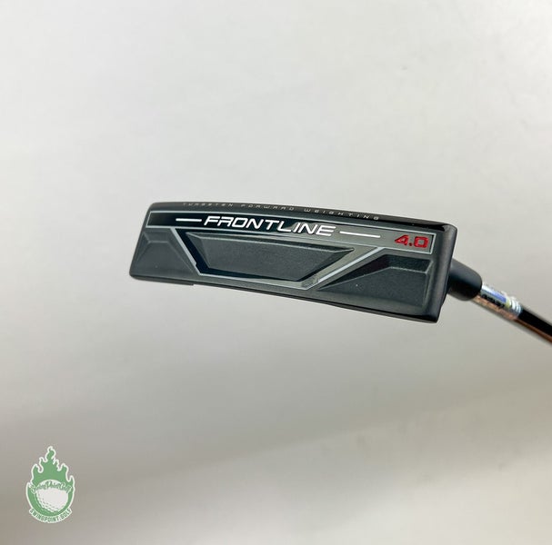 Used Right Handed Cleveland Golf Frontline 4.0 35" Black Steel Putter Club