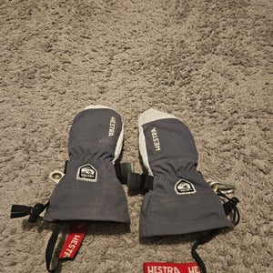 Hestra Army Leather Mittens, Size 3