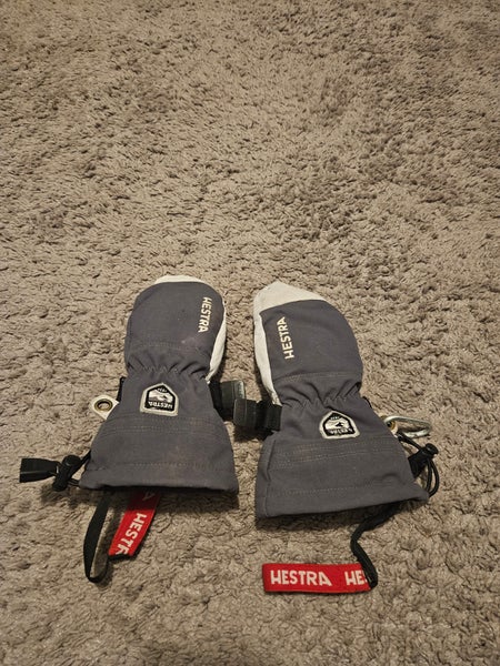 Hestra Army Leather Mittens, Size 3