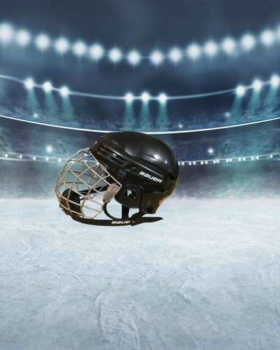 Bauer 2100 Medium Black Helmet