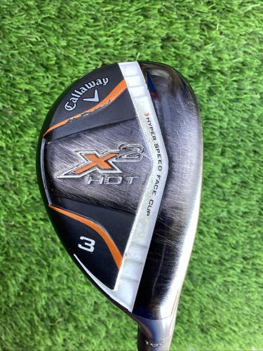 Callaway X2 Hot 3-Hybrid 19* With Regular Graphite Shaft