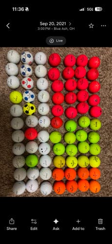 Titleist Pro V1 Balls (Used)