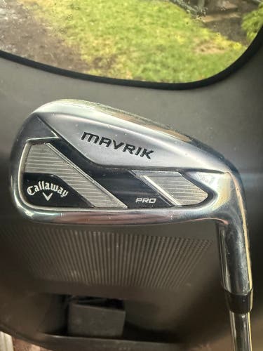 Men's Callaway Mavrik 7 Iron Right Handed Steel Shaft (Used)