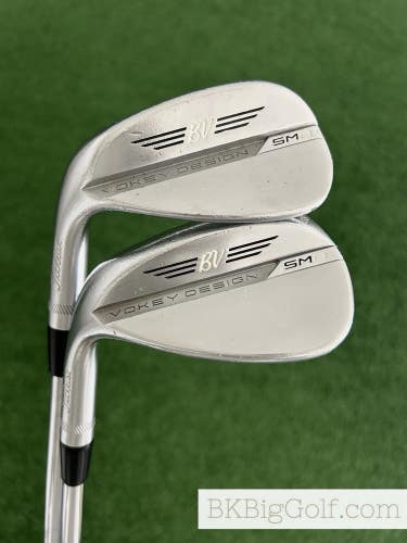 LH Titleist Vokey SM8 Chrome 2 Wedge Set (48 & 56 Degrees)