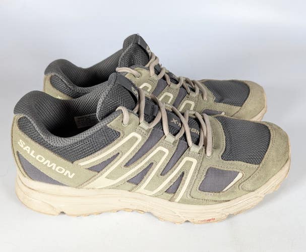Salomon X-Mission 4 Suede Hiking Trail Shoe Sneakers Men's Size 10.5