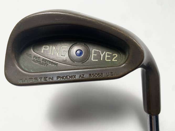 Ping Eye 2 Beryllium Copper Single 7 Iron Blue Dot 1* Up MicroTaper Stiff RH