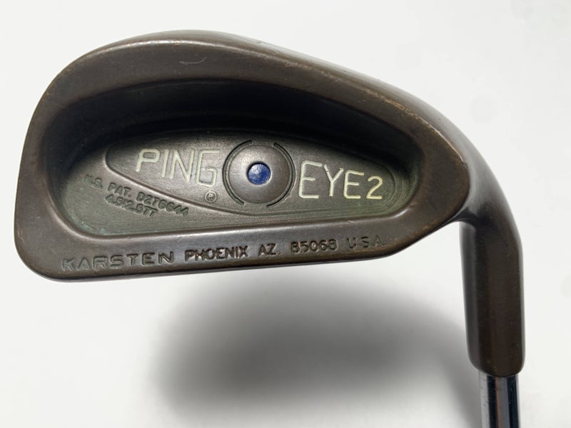 Ping Eye 2 Beryllium Copper Single 7 Iron Blue Dot 1* Up MicroTaper Stiff RH